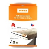 Potah na matraci Aminela 100x100x5 cm Travel (hnědá/béžová)