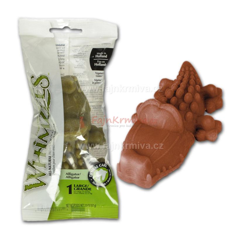 WHIMZEES Flow Wrap Alligator L - 11,7 cm/60 g (1 ks)