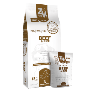 ZV1 Beef & Rice 12 kg + DÁREK