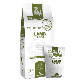 ZV1 Lamb & Rice 12 kg + DÁREK
