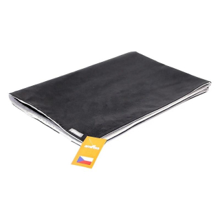 Aminela cestovní deka M 100x70cm černá/šedá