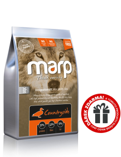 Marp Variety Countryside 17 kg kachna krmivo pro psy + DÁREK