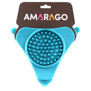 Amarago lízací podložka trojúhelník modrý