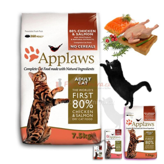 Applaws Adult Cat Chicken & Salmon 7,5 kg